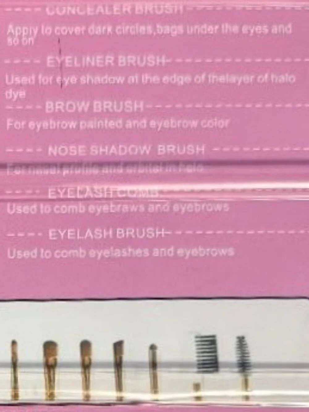 NEW ( HELLO KITTY ) 12 PIECE MAKEUP COSMETIC BRUSH & COMB SET PERFECT FOUNDATION